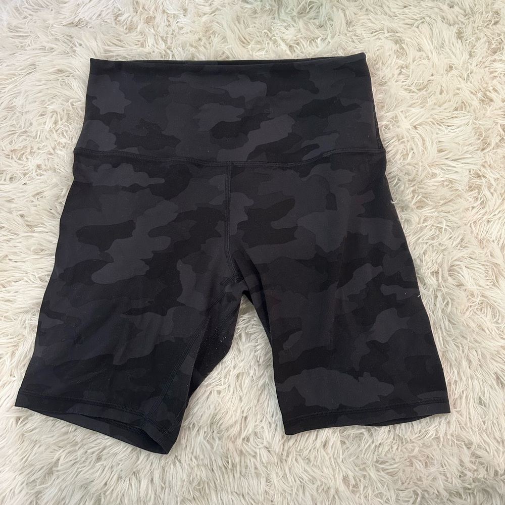 Black Camo Women's Shorts